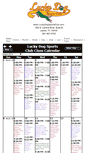 Mobile Screenshot of calendar.luckydogsportsclub.com